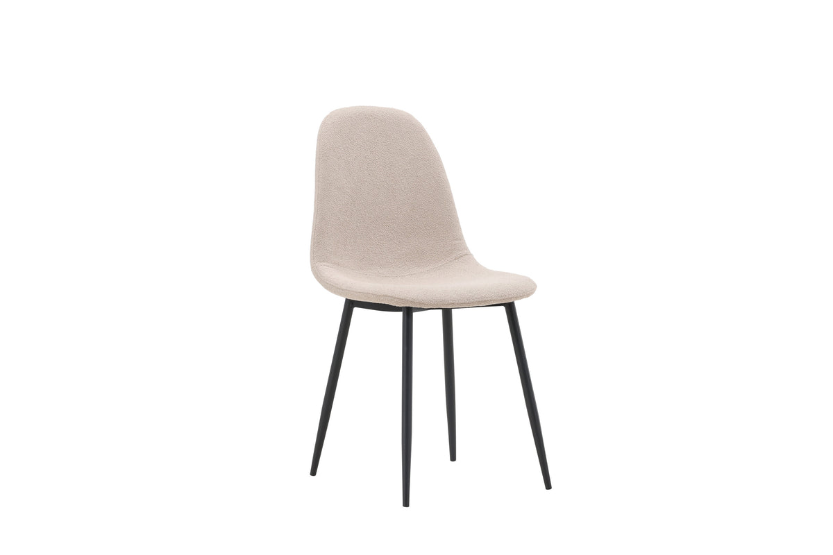 Polar spisebordsstole - beige, sort - 2 stk. - billede 13