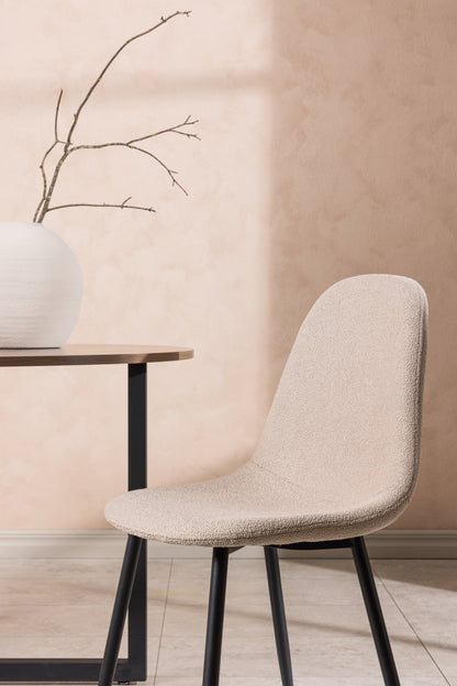 Polar spisebordsstole - beige, sort - 2 stk. - billede 19