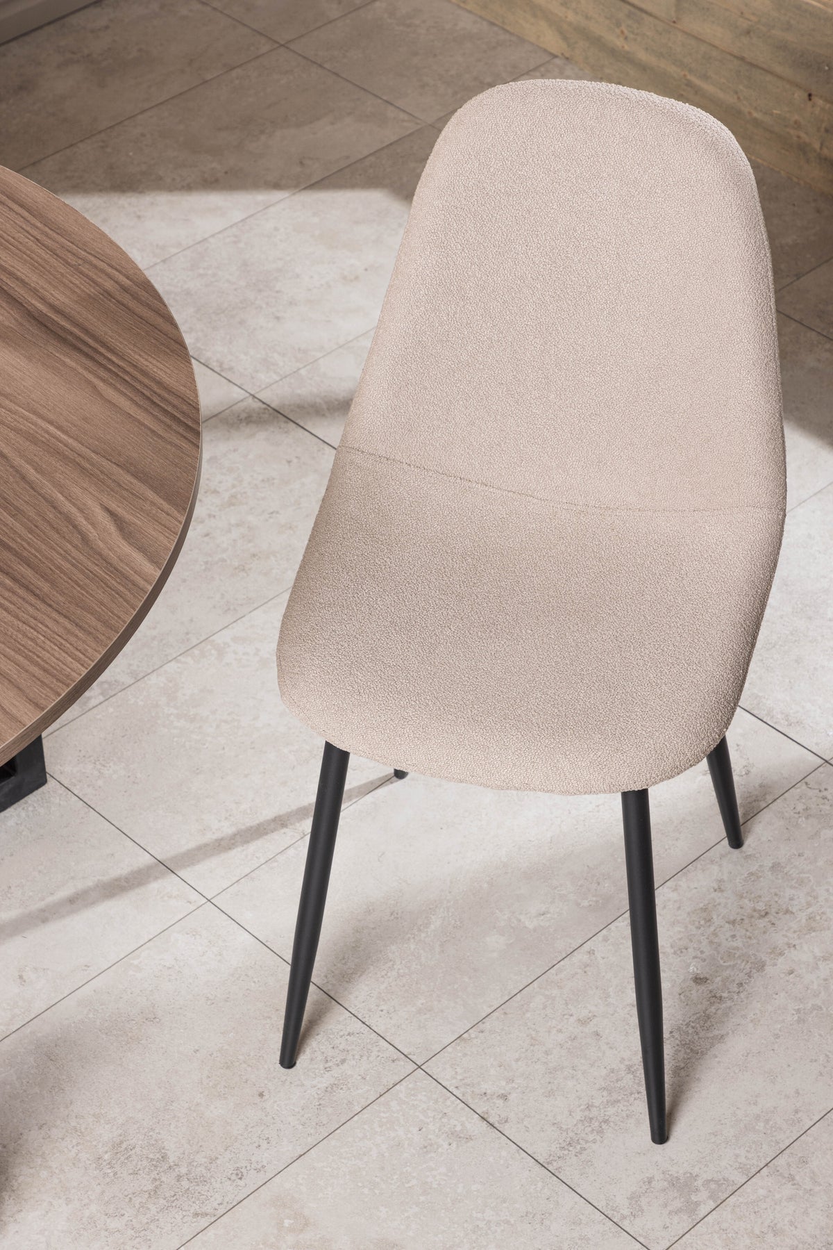 Polar spisebordsstole - beige, sort - 2 stk. - billede 21