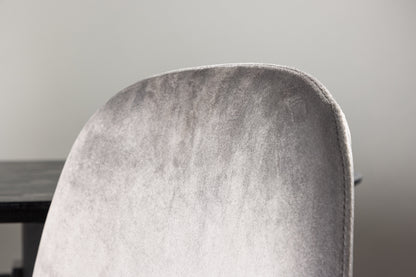 Eva spisebordsstole - lysegrå, sølv - 2 stk. - billede 17