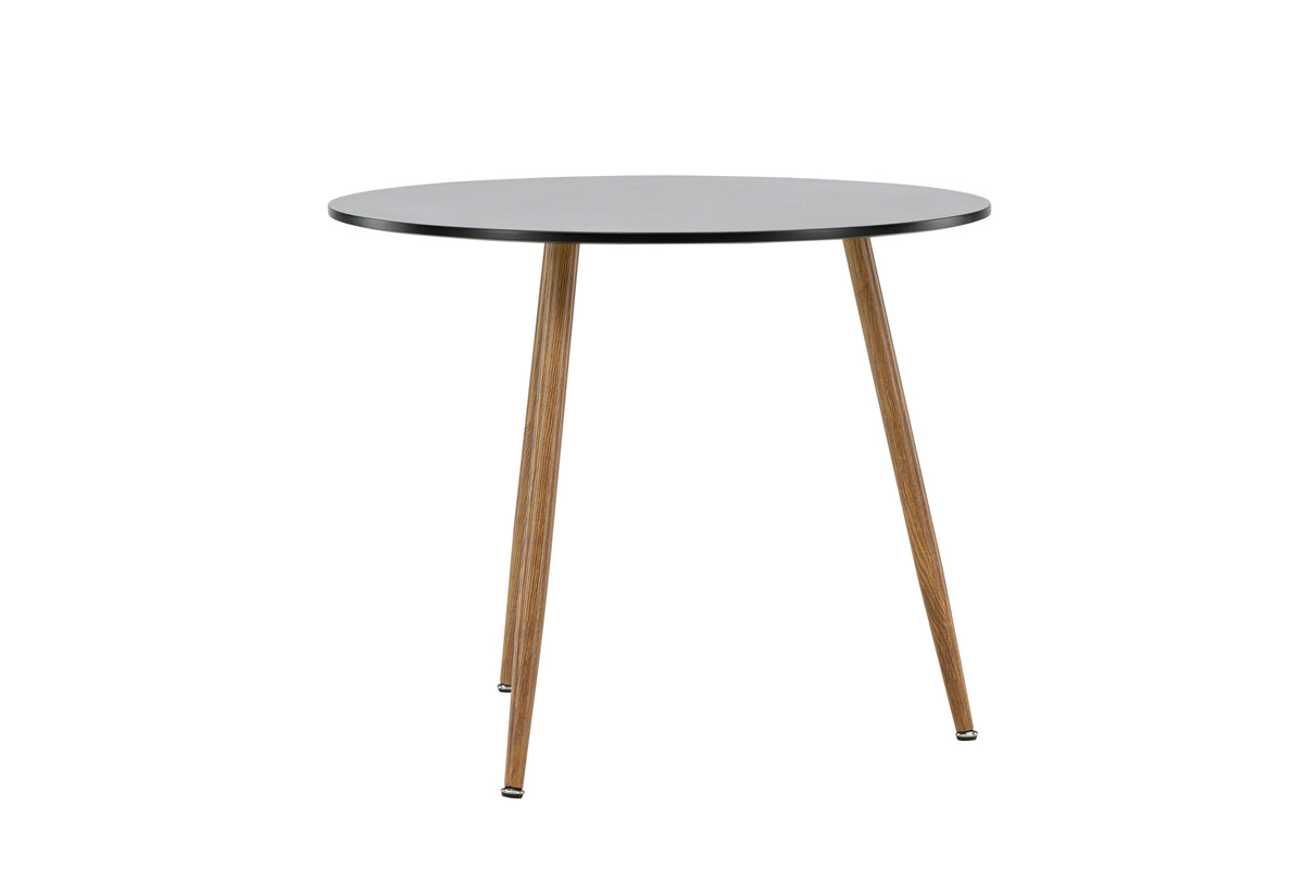 Polar rundt spisebord - Ø90 cm - sort, natur - billede 10