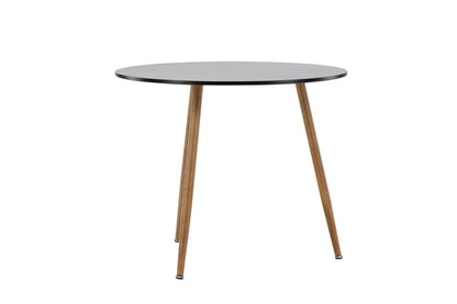 Polar rundt spisebord - Ø90 cm - sort, natur - billede 10