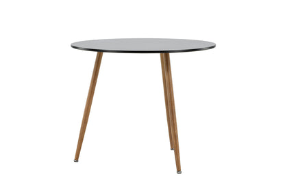 Polar rundt spisebord - Ø90 cm - sort, natur - billede 12
