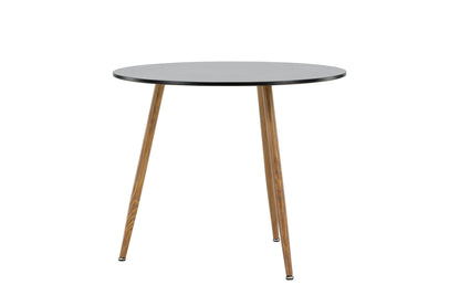 Polar rundt spisebord - Ø90 cm - sort, natur - billede 4