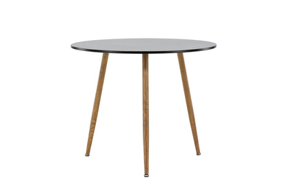 Polar rundt spisebord - Ø90 cm - sort, natur - billede 5