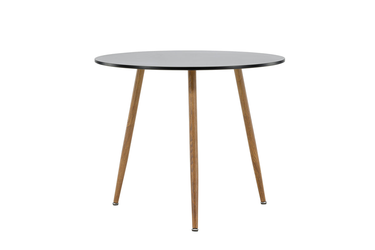 Polar rundt spisebord - Ø90 cm - sort, natur - billede 9