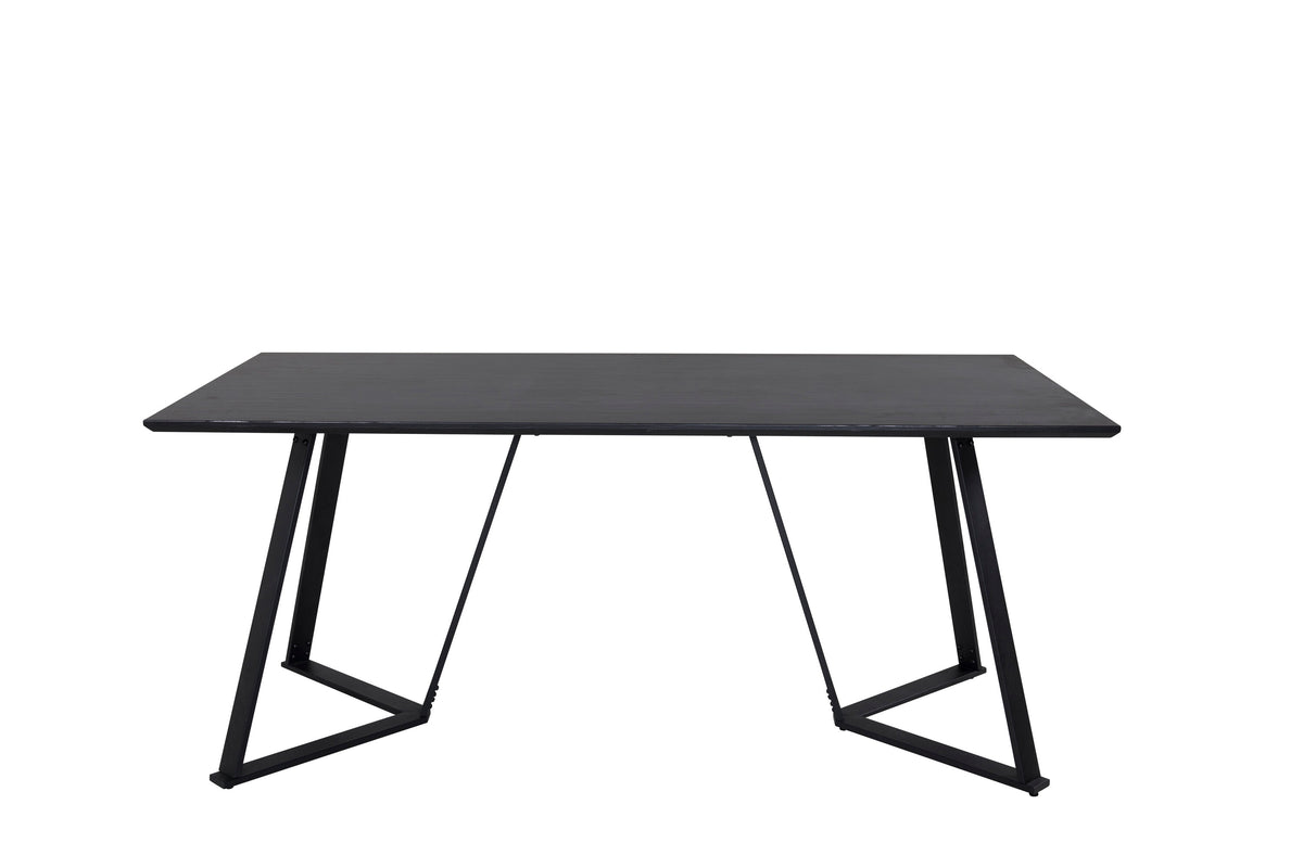 Marina spisebord - 180 × 90 cm - sort - billede 3