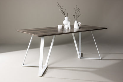 Marina spisebord - 180 × 90 cm - grå, hvid - billede 18