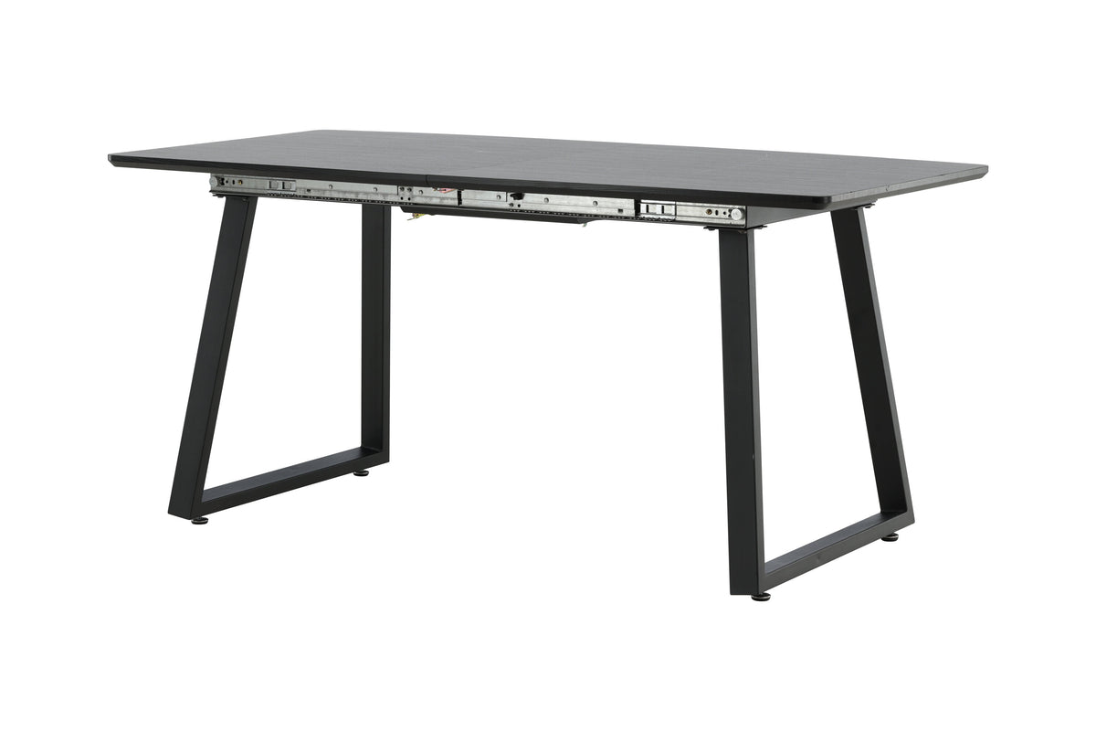 Inca spisebord - 160 × 85 cm - sort - billede 3