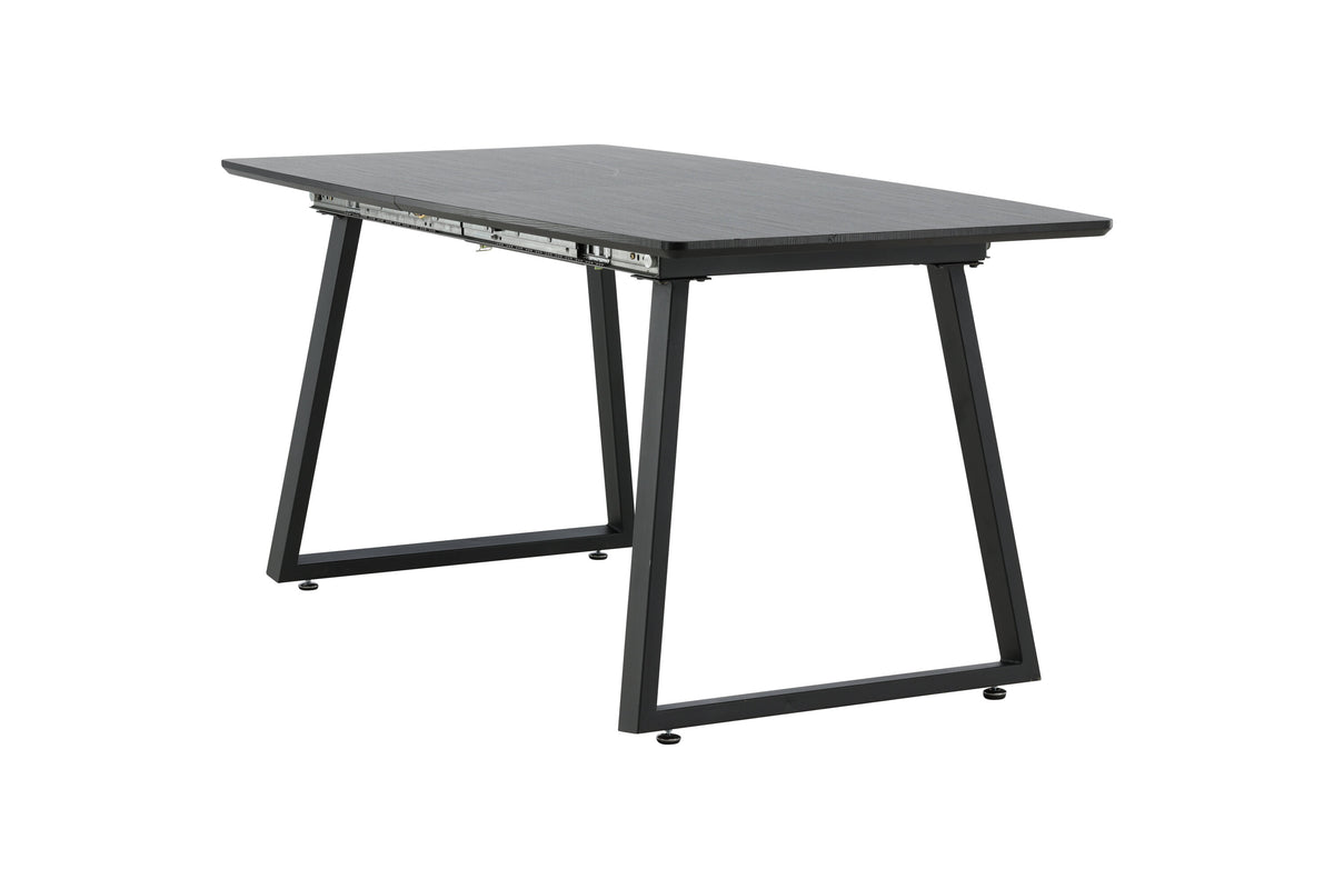 Inca spisebord - 160 × 85 cm - sort - billede 4