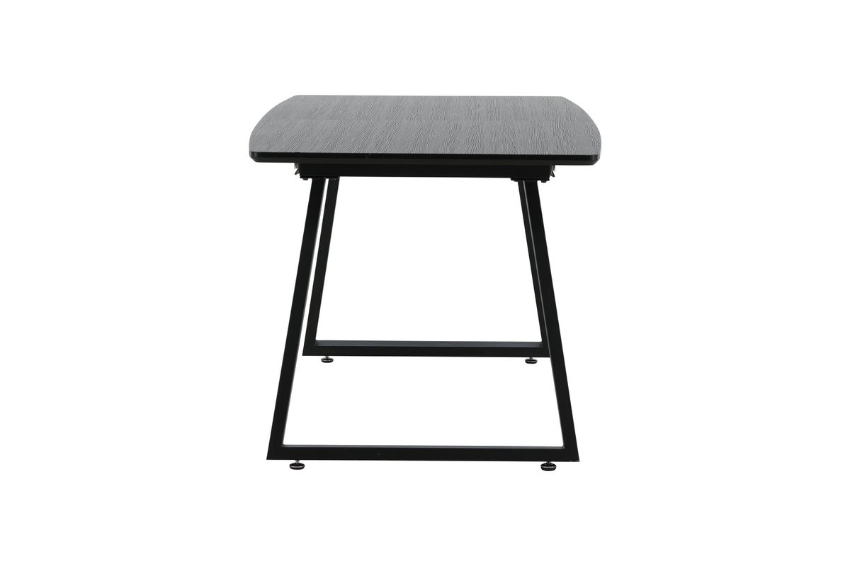 Inca spisebord - 160 × 85 cm - sort - billede 6