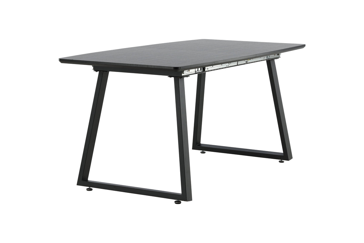 Inca spisebord - 160 × 85 cm - sort - billede 8
