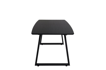 Inca spisebord - 160 × 85 cm - sort - billede 2
