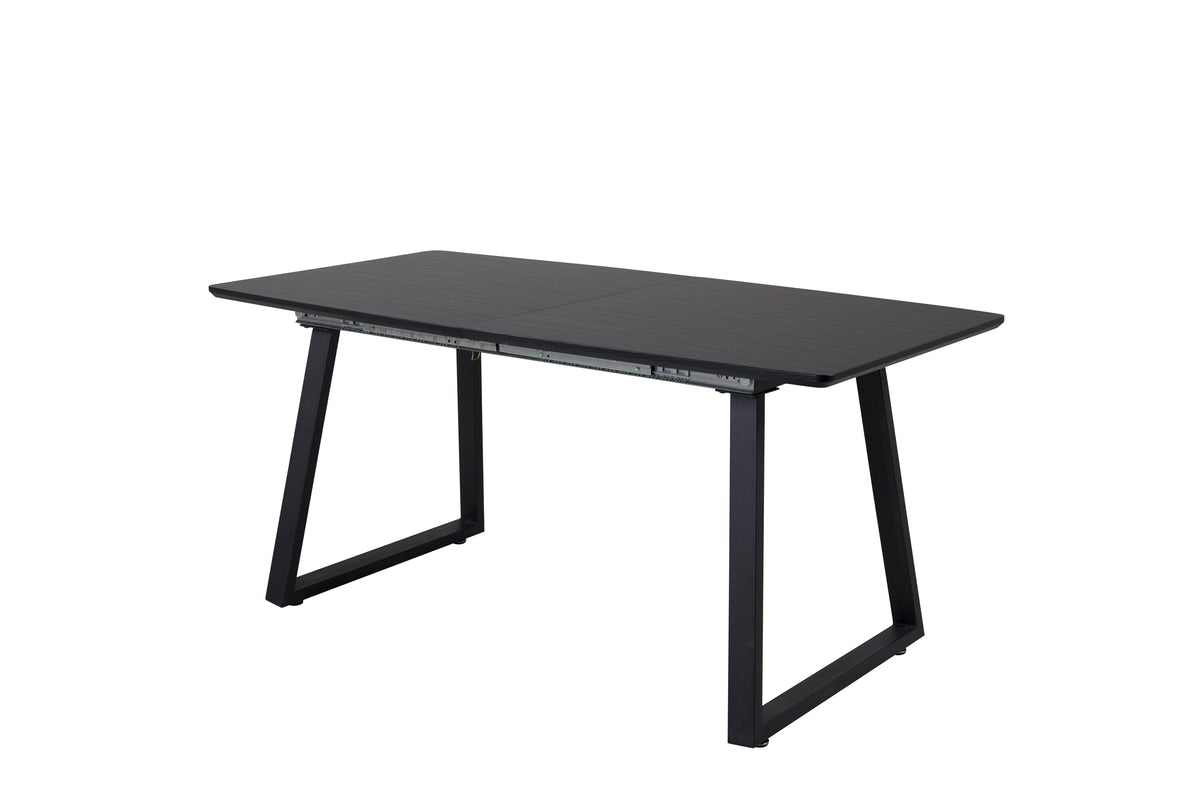 Inca spisebord - 160 × 85 cm - sort - billede 5