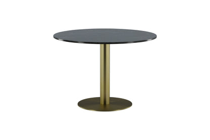 Estelle rundt spisebord - Ø106 cm - guld, mørkegrå - billede 1