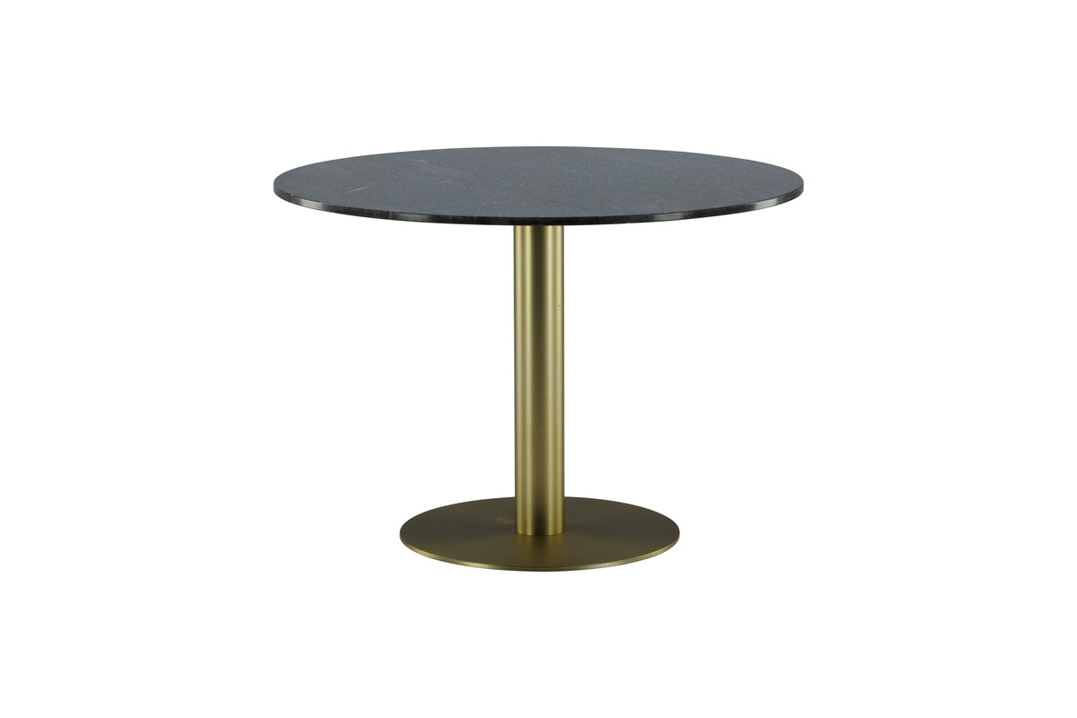 Estelle rundt spisebord - Ø106 cm - guld, mørkegrå - billede 10