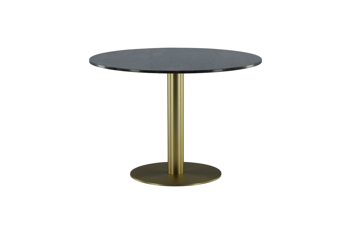 Estelle rundt spisebord - Ø106 cm - guld, mørkegrå - billede 11