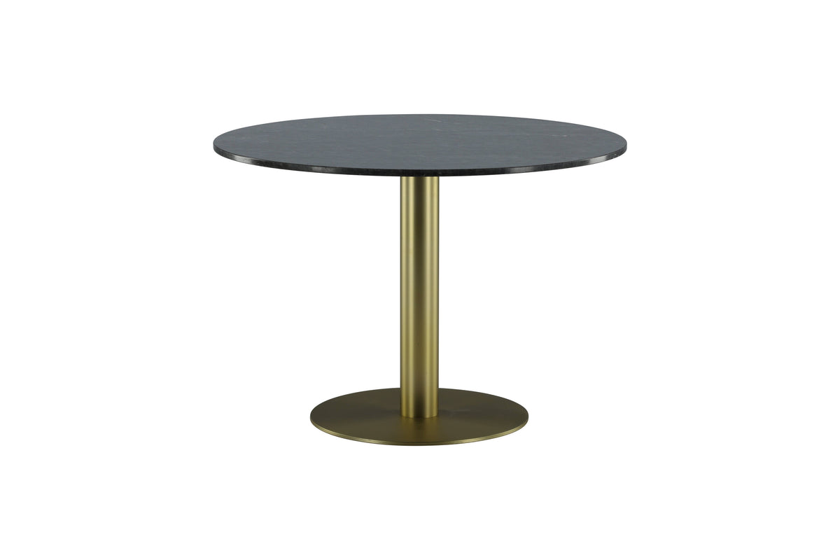 Estelle rundt spisebord - Ø106 cm - guld, mørkegrå - billede 2