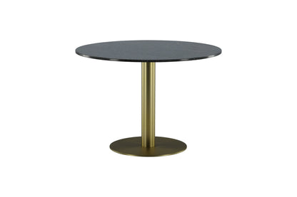 Estelle rundt spisebord - Ø106 cm - guld, mørkegrå - billede 3