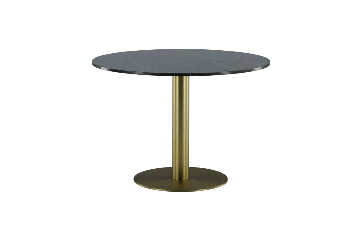 Estelle rundt spisebord - Ø106 cm - guld, mørkegrå - billede 4
