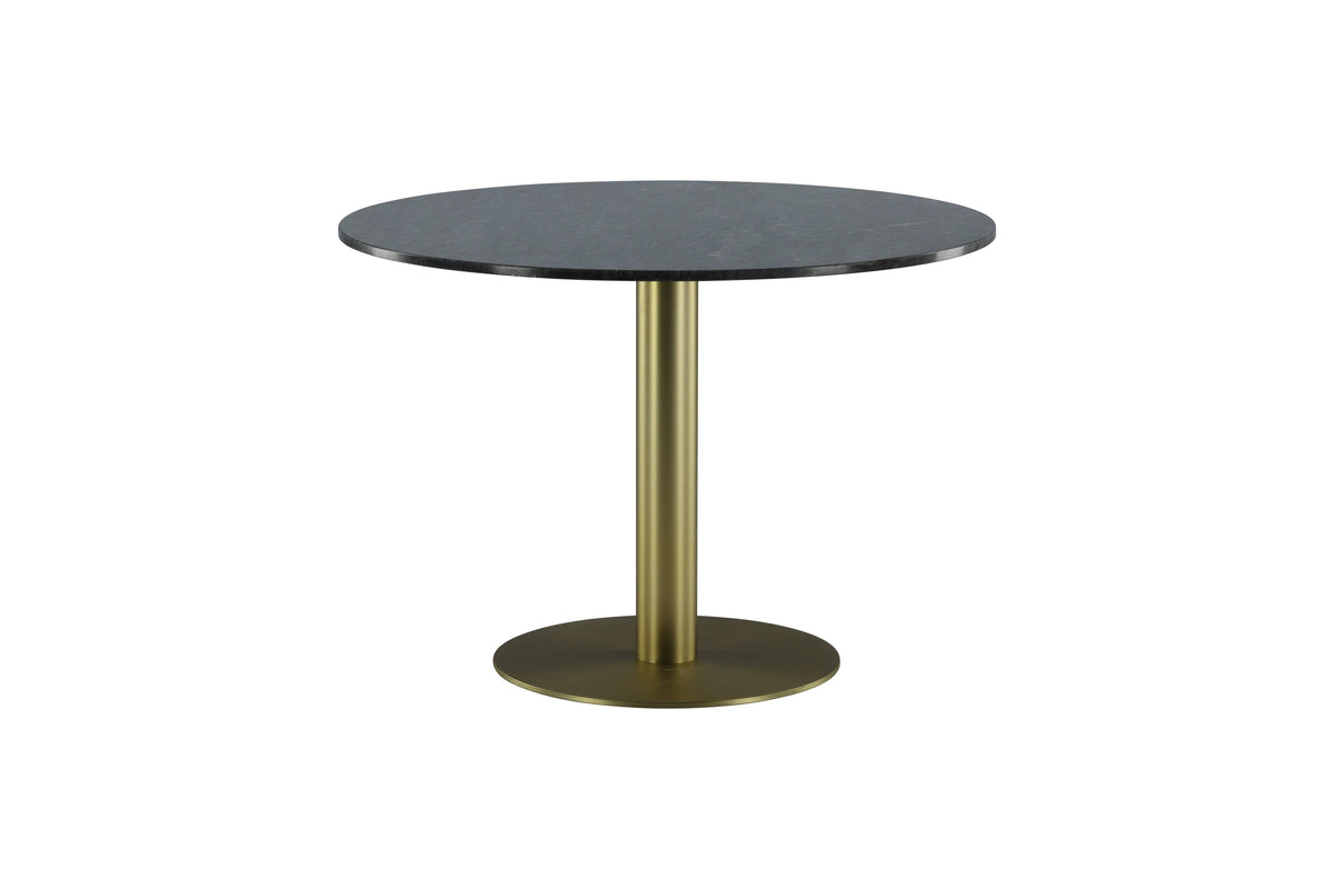 Estelle rundt spisebord - Ø106 cm - guld, mørkegrå - billede 5