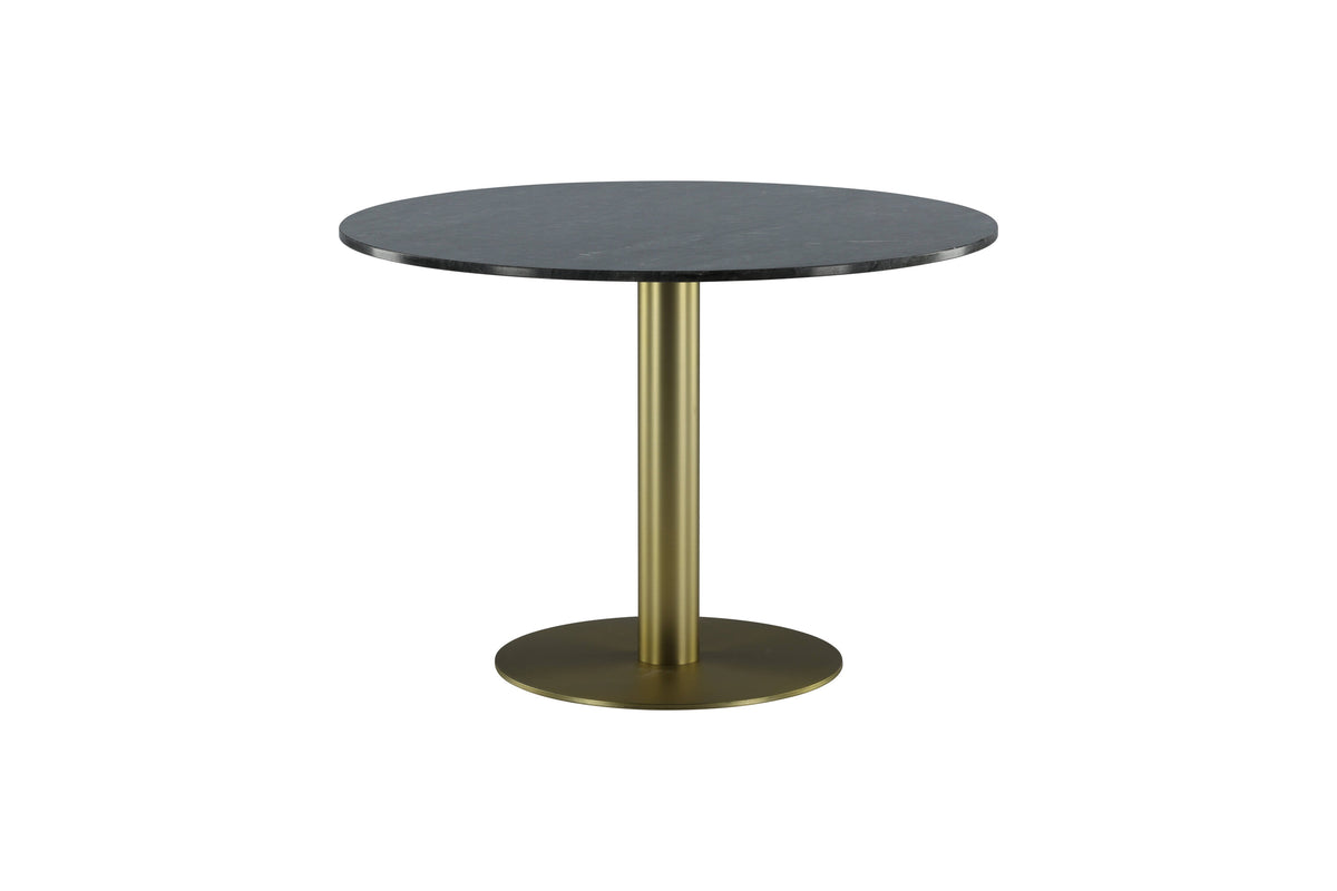 Estelle rundt spisebord - Ø106 cm - guld, mørkegrå - billede 6