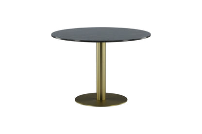 Estelle rundt spisebord - Ø106 cm - guld, mørkegrå - billede 7