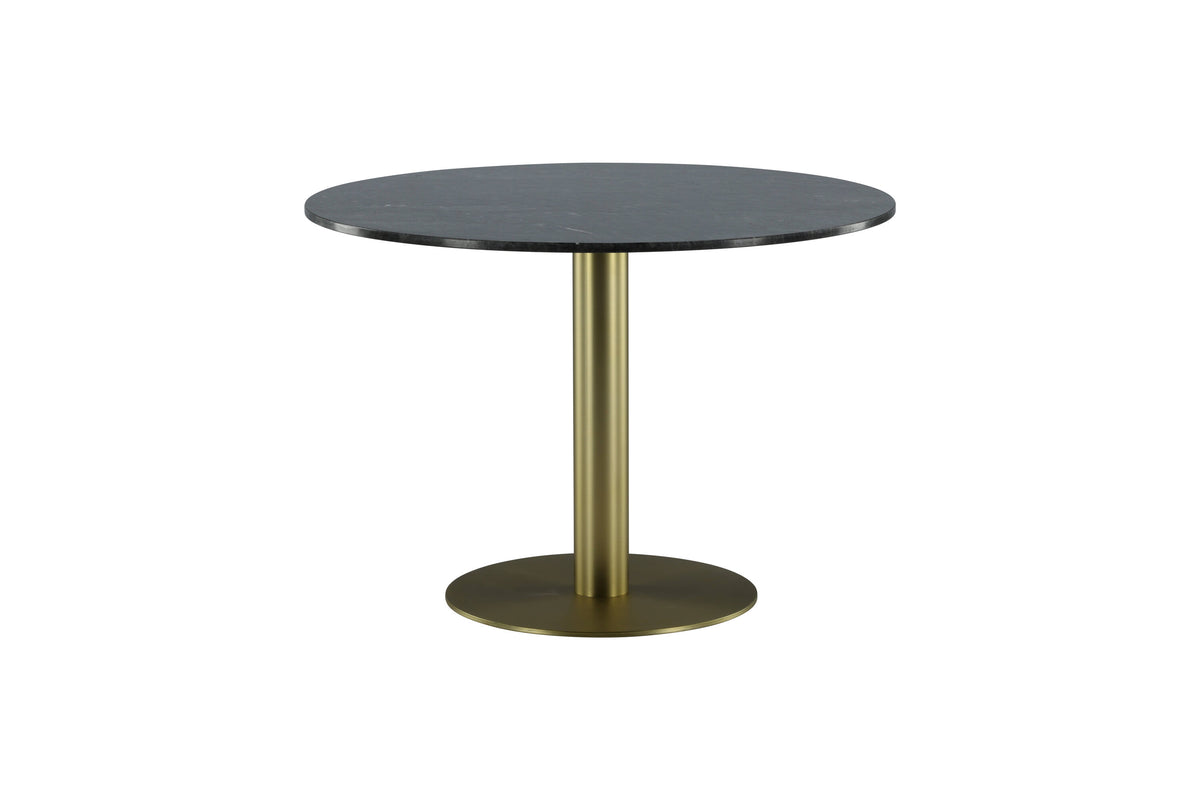 Estelle rundt spisebord - Ø106 cm - guld, mørkegrå - billede 8