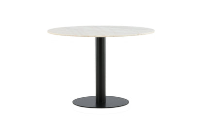 Estelle rundt spisebord - Ø106 cm - sort, hvid - billede 2