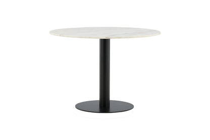 Estelle rundt spisebord - Ø106 cm - sort, hvid - billede 5