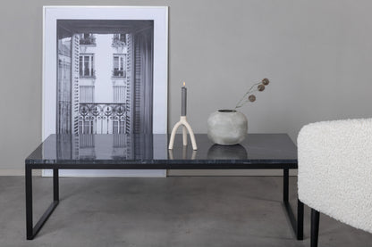 Estelle sofabord - 120 × 60 cm - grå, sort - billede 2