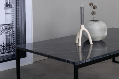 Estelle sofabord - 120 × 60 cm - grå, sort - billede 4