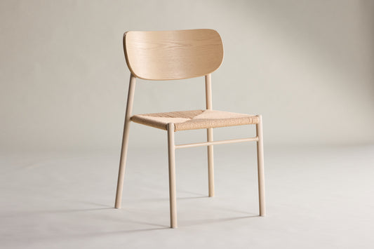 Polly Spisebordsstol Whitewash