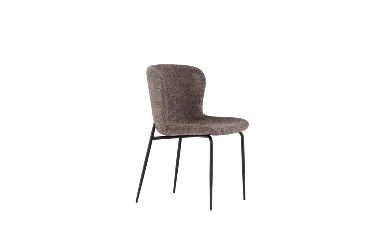 Modesto spisebordsstole - sort, brun - 2 stk. - billede 12