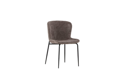 Modesto spisebordsstole - sort, brun - 2 stk. - billede 13