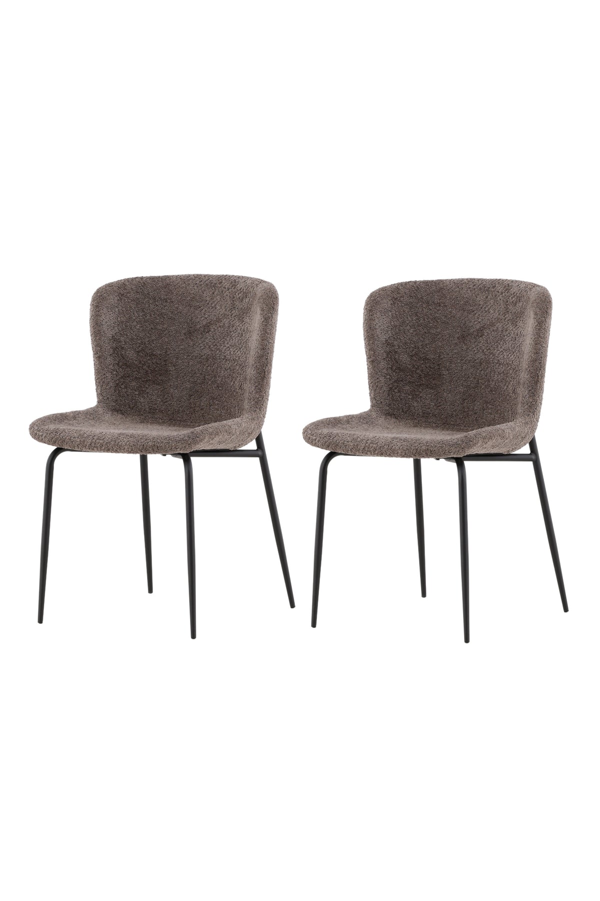 Modesto spisebordsstole - sort, brun - 2 stk. - billede 17
