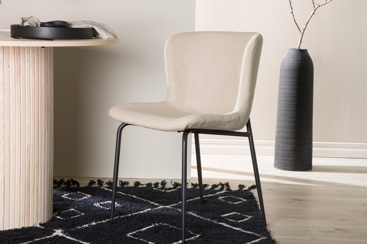 Modesto spisebordsstole - beige, sort - 2 stk. - billede 14