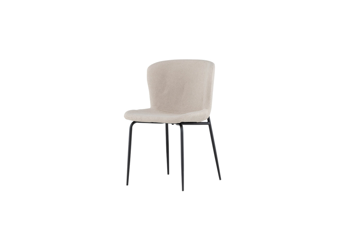Modesto spisebordsstole - beige, sort - 2 stk. - billede 4