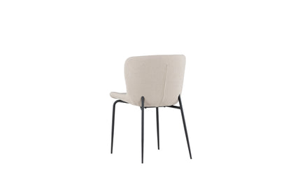 Modesto spisebordsstole - beige, sort - 2 stk. - billede 8
