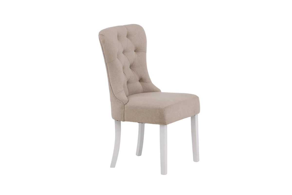 Vista spisebordsstole - beige, hvid - 2 stk. - billede 12