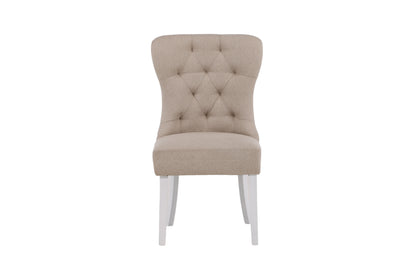 Vista spisebordsstole - beige, hvid - 2 stk. - billede 2