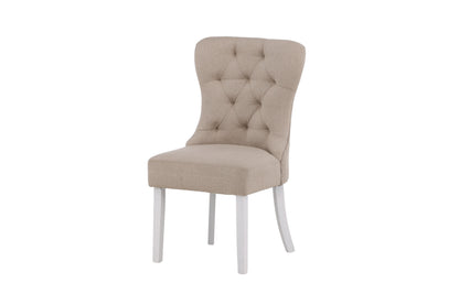 Vista spisebordsstole - beige, hvid - 2 stk. - billede 3