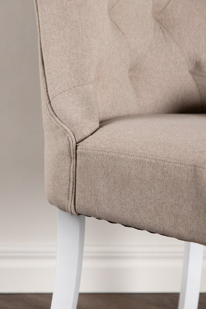 Vista spisebordsstole - beige, hvid - 2 stk. - billede 18