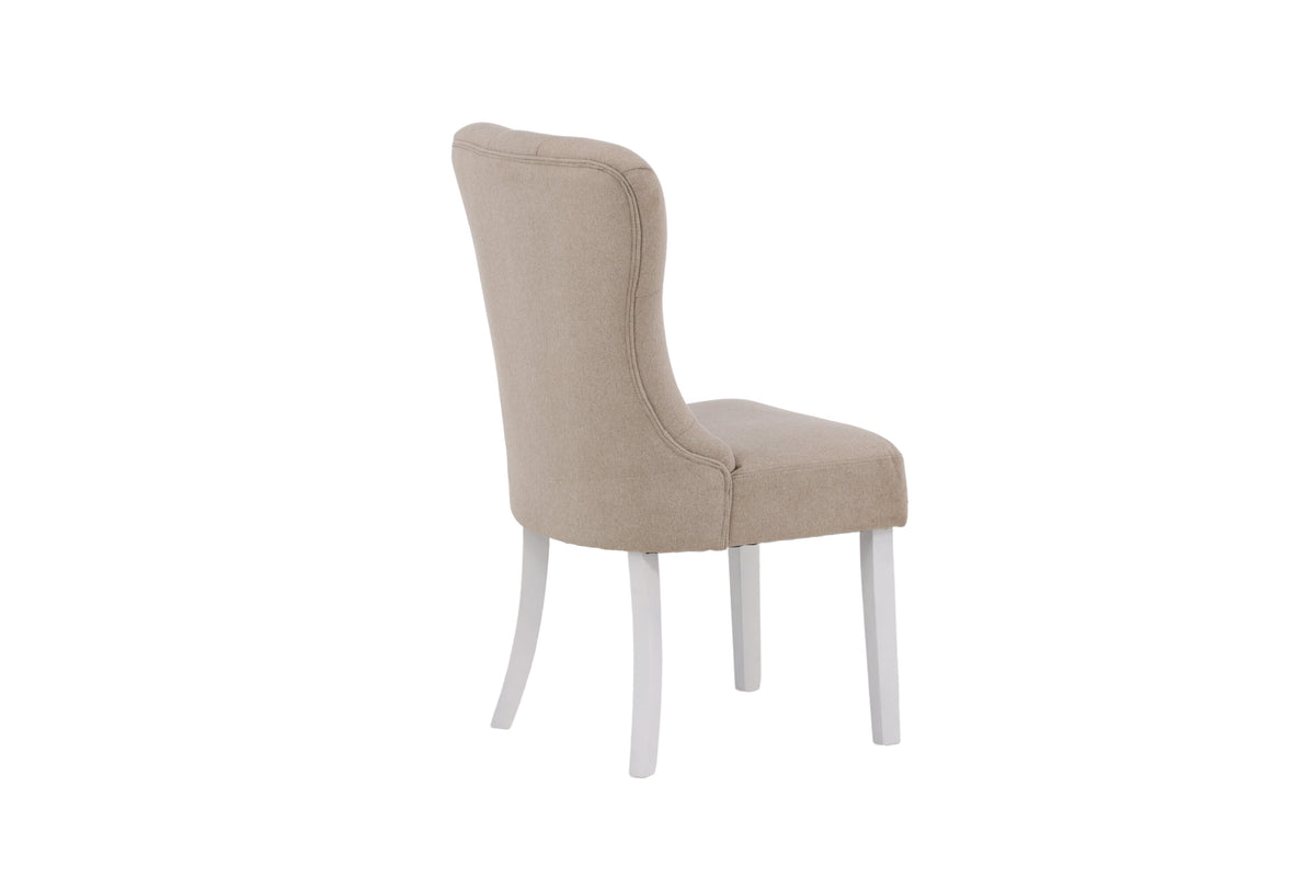 Vista spisebordsstole - beige, hvid - 2 stk. - billede 10