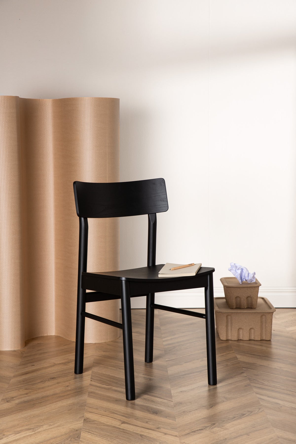Montros spisebordsstole - sort - 2 stk. - billede 17