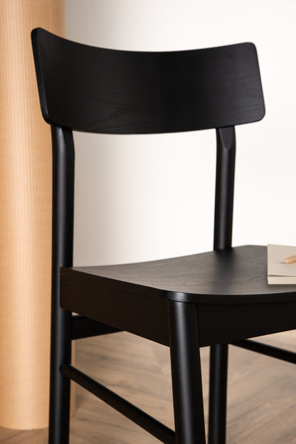 Montros spisebordsstole - sort - 2 stk. - billede 18