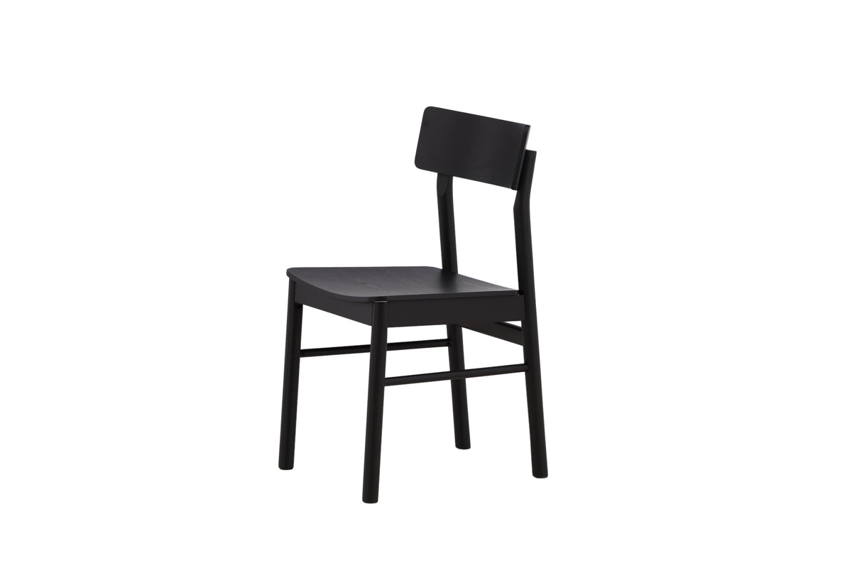 Montros spisebordsstole - sort - 2 stk. - billede 4