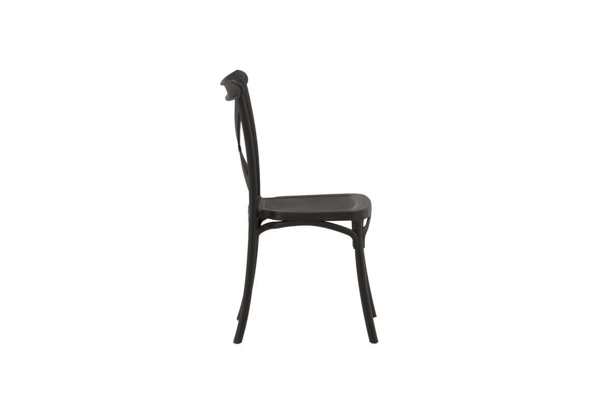 Crosett spisebordsstole - sort - 2 stk. - billede 11