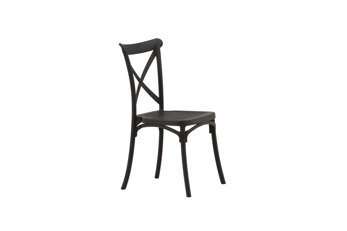 Crosett spisebordsstole - sort - 2 stk. - billede 12