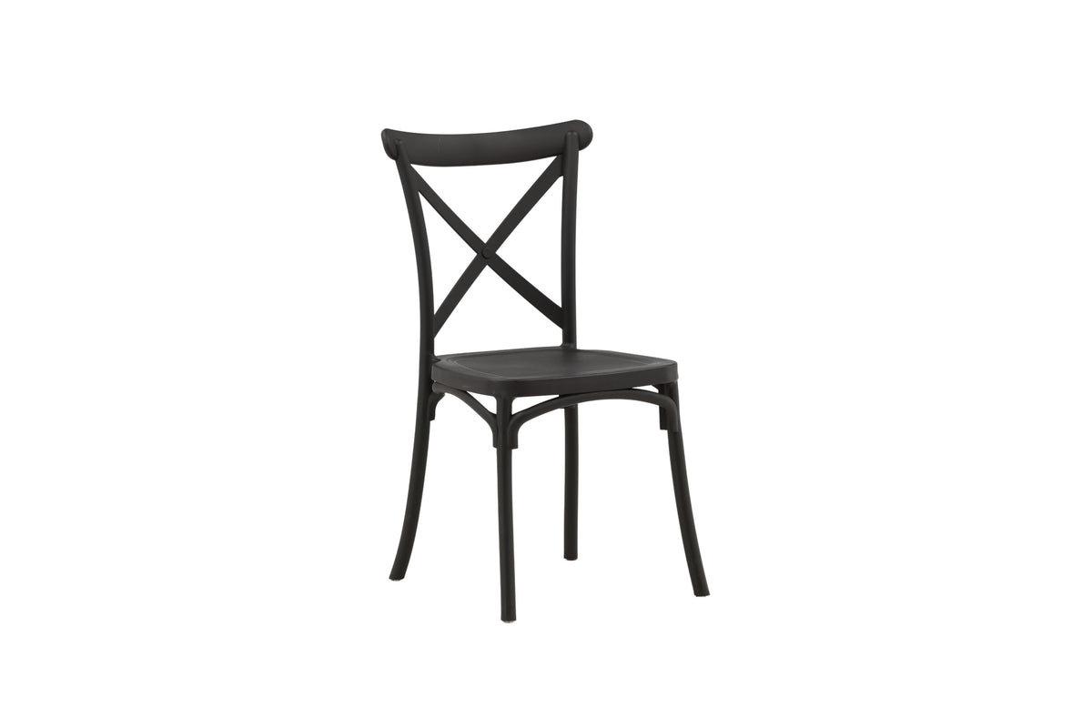 Crosett spisebordsstole - sort - 2 stk. - billede 13